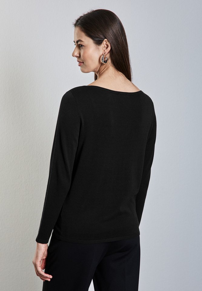 STREET ONE Strickpullover mit U-Boot-Ausschnitt – Bild 4 von 5