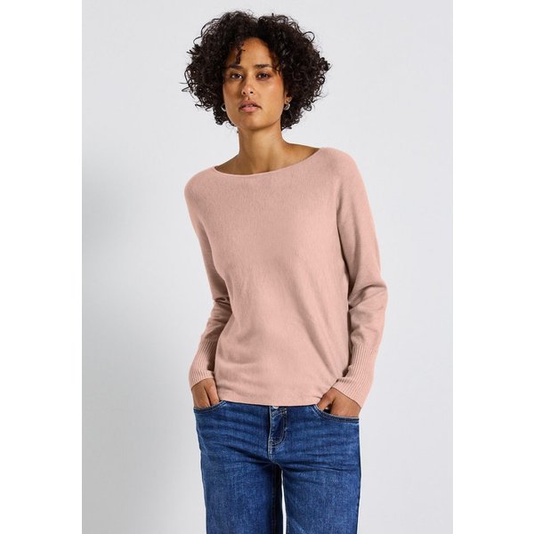 STREET ONE Strickpullover mit U-Boot-Ausschnitt