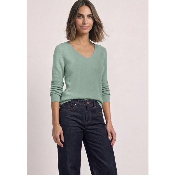 STREET ONE Strickpullover mit V-Ausschnitt