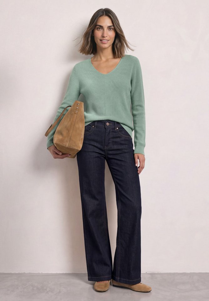 STREET ONE Strickpullover mit V-Ausschnitt – Bild 3 von 5