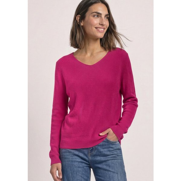 STREET ONE Strickpullover mit V-Ausschnitt
