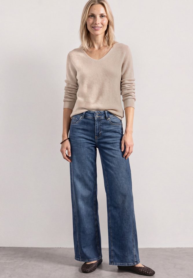 STREET ONE Strickpullover mit V-Ausschnitt – Bild 3 von 5