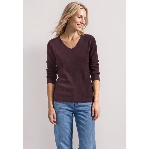 STREET ONE Strickpullover mit V-Ausschnitt