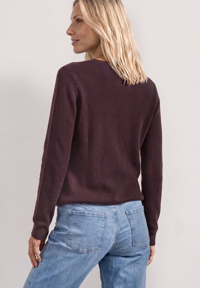 STREET ONE Strickpullover mit V-Ausschnitt – Bild 2 von 5