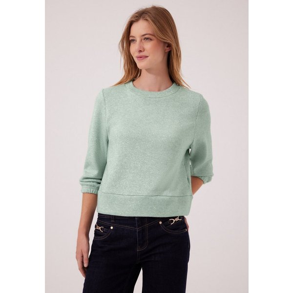 STREET ONE STUDIO 3/4-Arm-Shirt mit eingewebtem Giltzerfaden