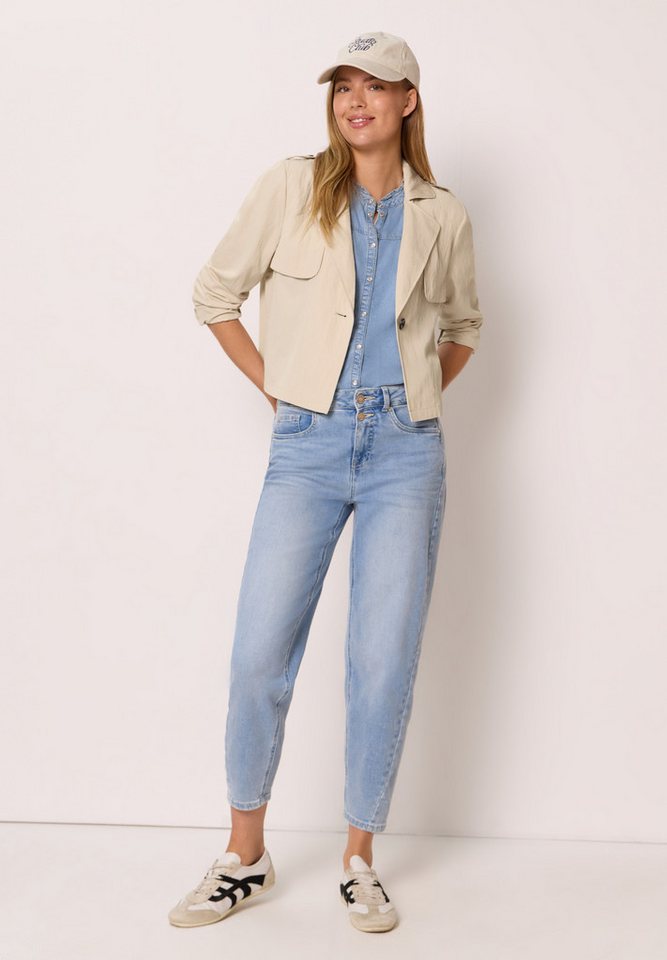 STREET ONE STUDIO Blouson aus softem Materialmix – Bild 3 von 5