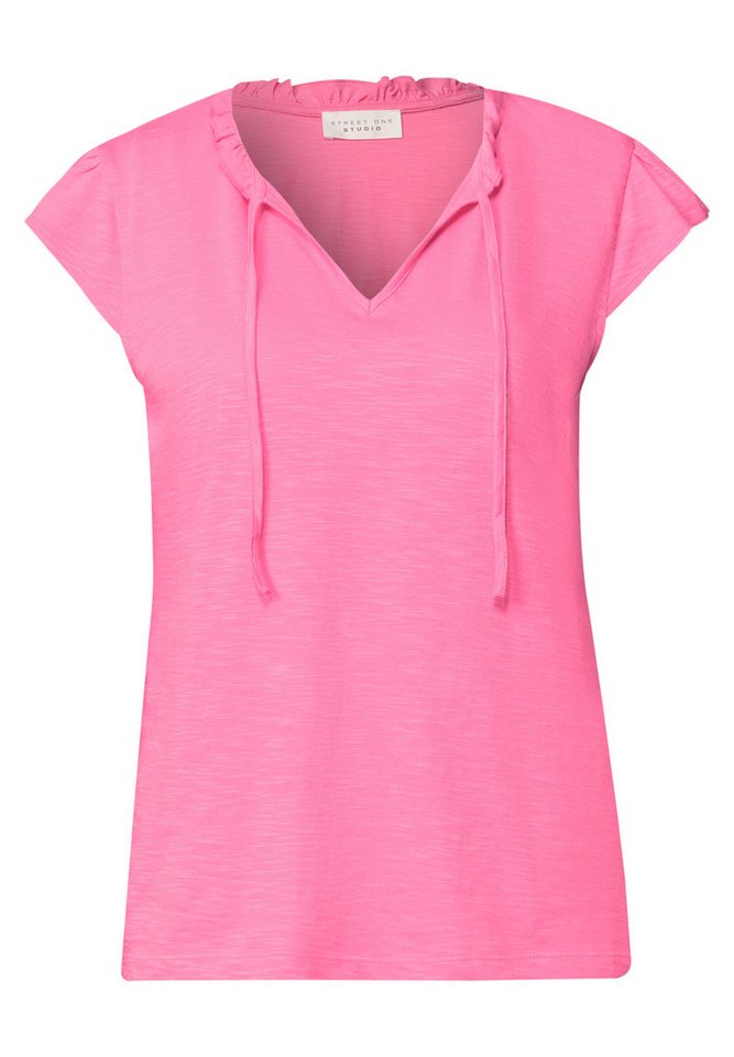 STREET ONE STUDIO Blusenshirt mit Rüschendetails – Bild 4 von 5