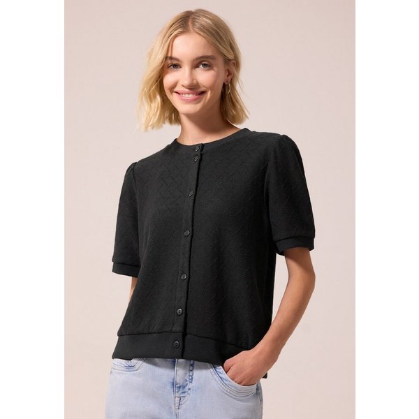 STREET ONE STUDIO Cardigan mit Rundhalsausschnitt