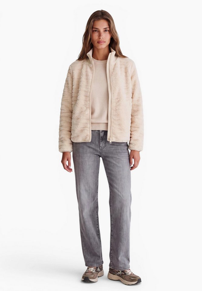 STREET ONE STUDIO Fellimitatjacke mit Stehkragen – Bild 3 von 5