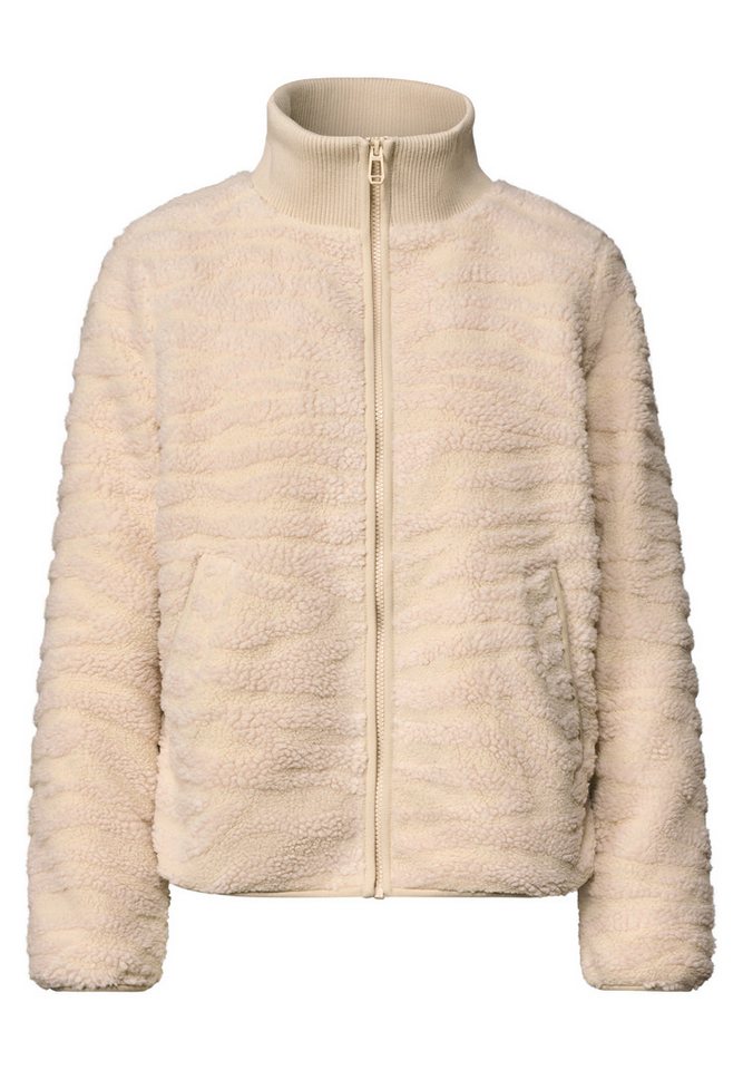 STREET ONE STUDIO Fellimitatjacke mit Stehkragen – Bild 4 von 5