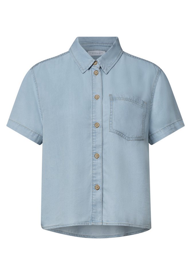 STREET ONE STUDIO Jeansbluse im Denim-Style – Bild 4 von 5