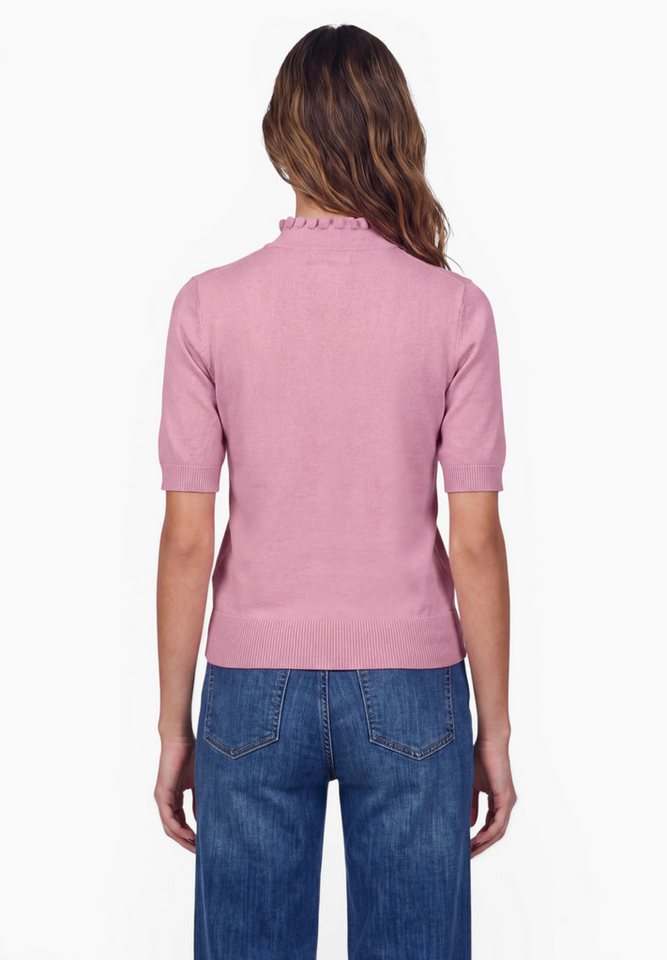 STREET ONE STUDIO Kurzarmpullover im soften Baumwoll-Mix – Bild 2 von 5