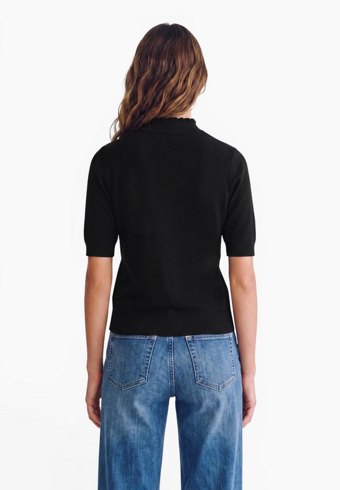 STREET ONE STUDIO Kurzarmpullover im soften Baumwoll-Mix – Bild 2 von 5