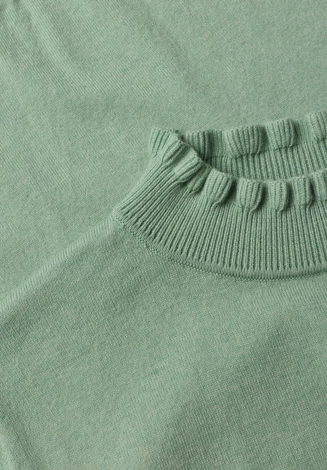 STREET ONE STUDIO Kurzarmpullover im soften Baumwoll-Mix – Bild 5 von 5