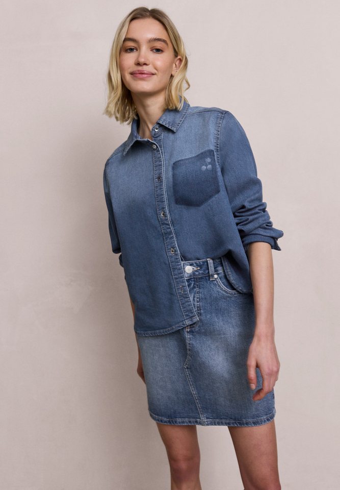 STREET ONE STUDIO Langarmbluse im Denim-Style – Bild 2 von 5