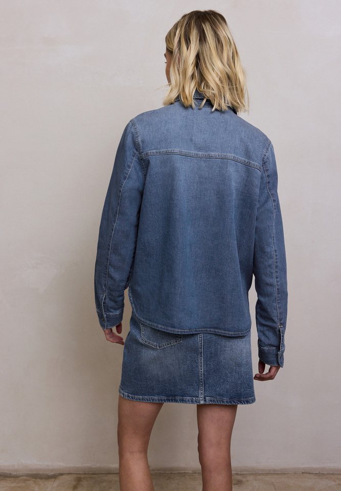STREET ONE STUDIO Langarmbluse im Denim-Style – Bild 3 von 5