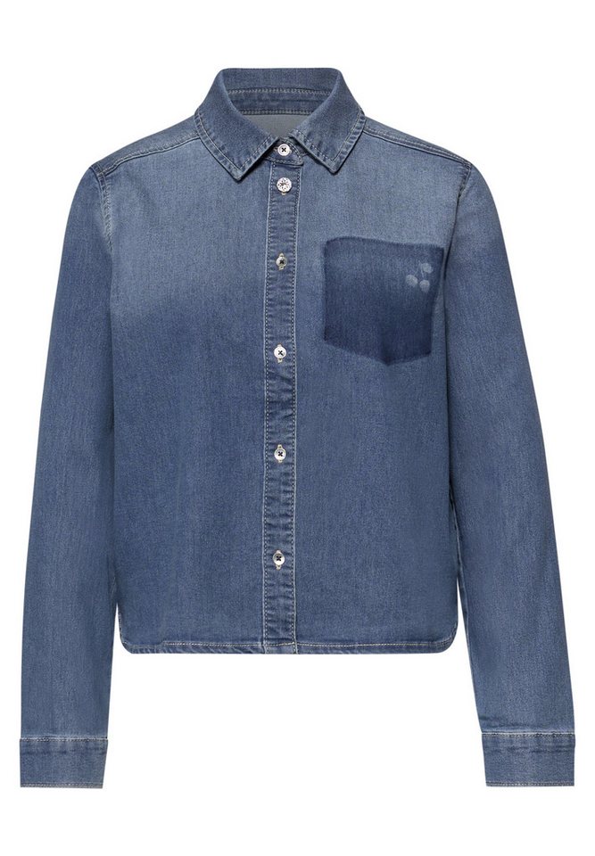 STREET ONE STUDIO Langarmbluse im Denim-Style – Bild 5 von 5