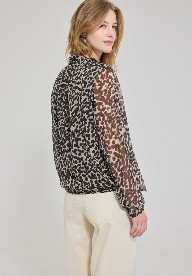 STREET ONE STUDIO Langarmbluse mit Chiffon-Lagen-Look – Bild 2 von 5