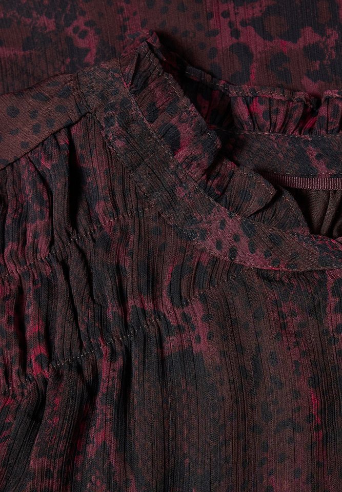 STREET ONE STUDIO Langarmbluse mit Chiffon-Layer – Bild 5 von 5