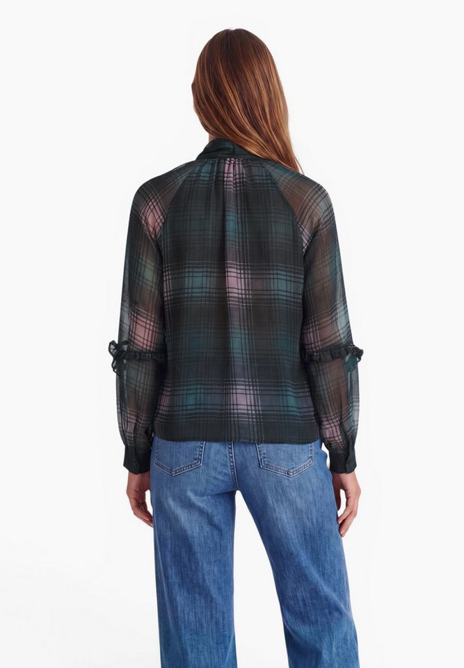STREET ONE STUDIO Langarmbluse mit Chiffon-Layer – Bild 2 von 5
