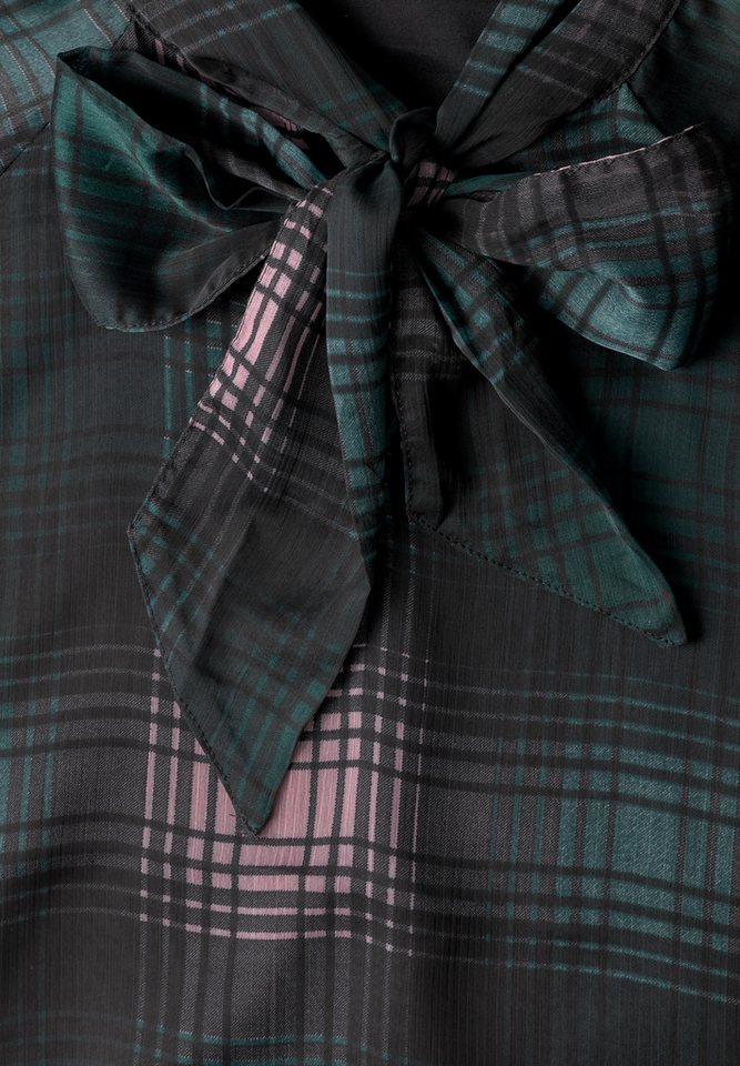 STREET ONE STUDIO Langarmbluse mit Chiffon-Layer – Bild 5 von 5