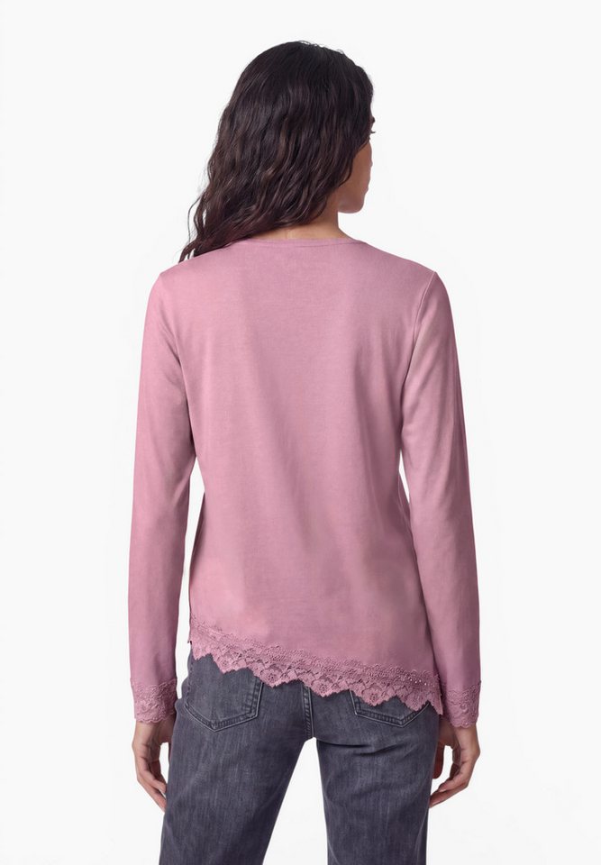 STREET ONE STUDIO Langarmshirt mit Spitzendetails – Bild 2 von 5