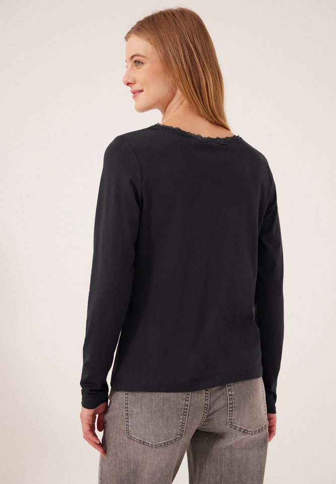STREET ONE STUDIO Langarmshirt mit Spitzendetails – Bild 2 von 5