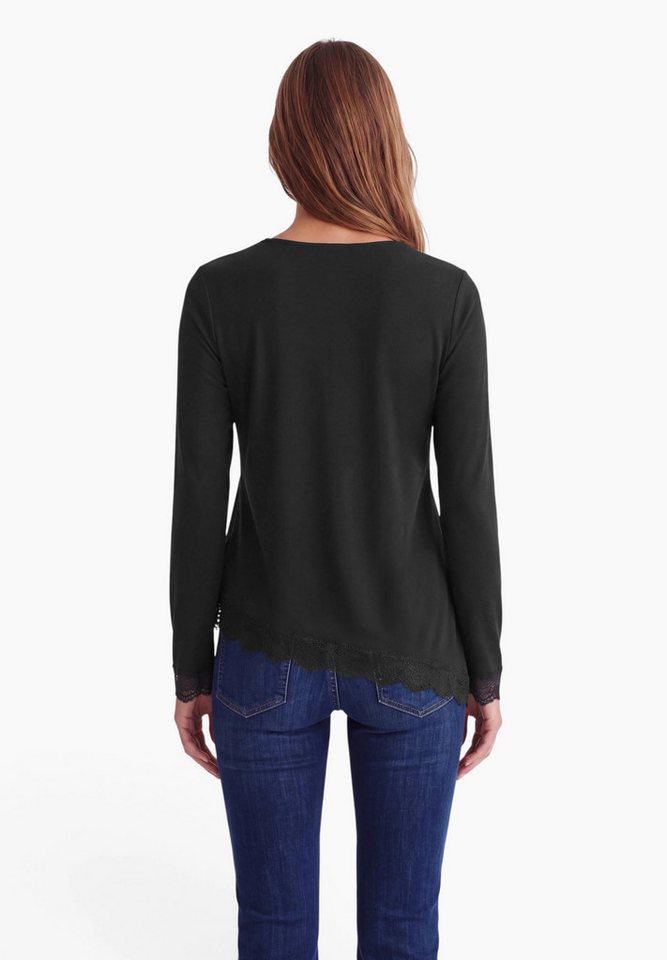 STREET ONE STUDIO Langarmshirt mit Spitzendetails – Bild 2 von 5