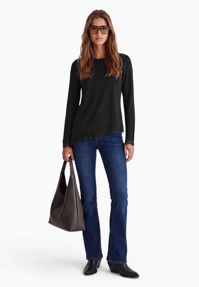 STREET ONE STUDIO Langarmshirt mit Spitzendetails – Bild 3 von 5