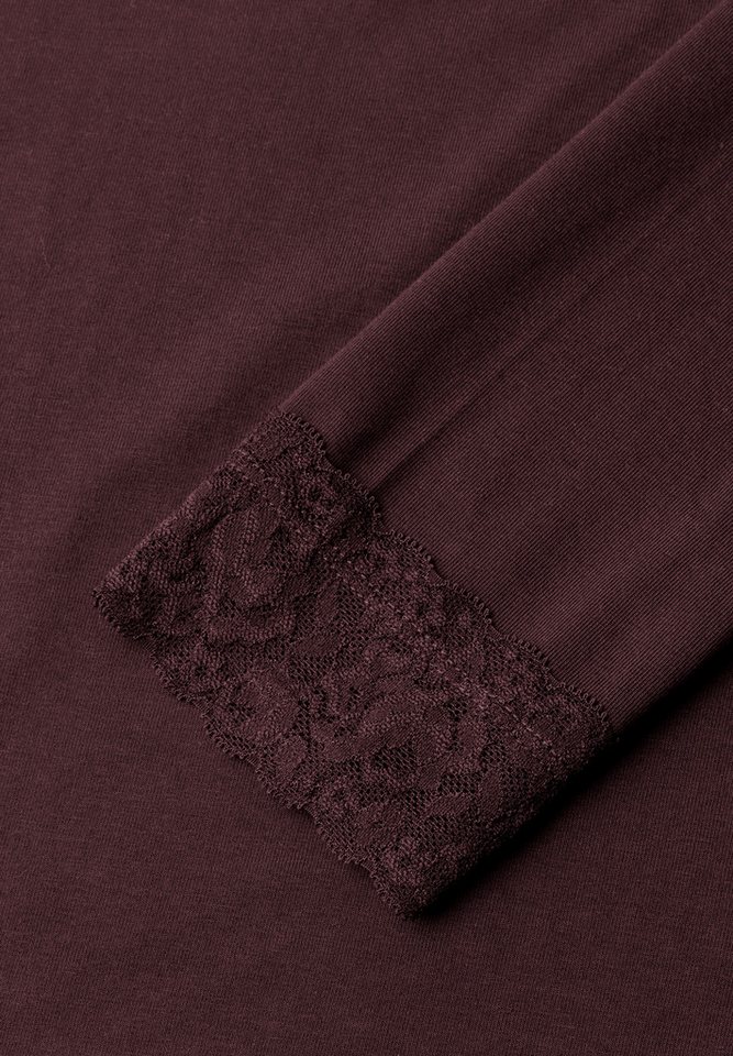 STREET ONE STUDIO Langarmshirt mit Spitzendetails – Bild 5 von 5