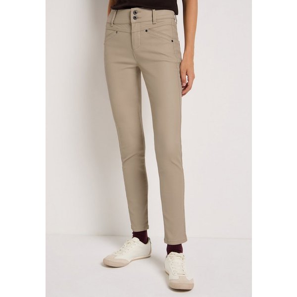 STREET ONE STUDIO Lederimitathose Middle Waist