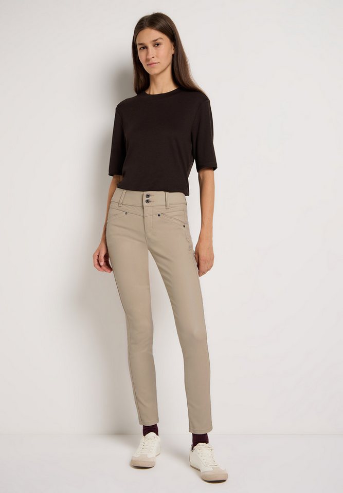 STREET ONE STUDIO Lederimitathose Middle Waist – Bild 3 von 5