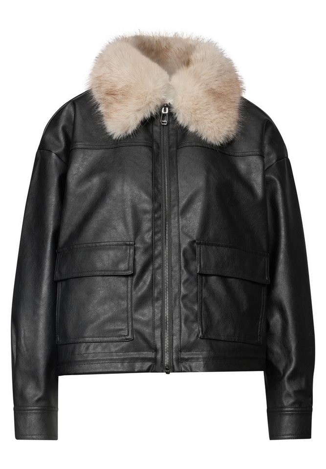 STREET ONE STUDIO Lederimitatjacke aus Lederimitat – Bild 4 von 5