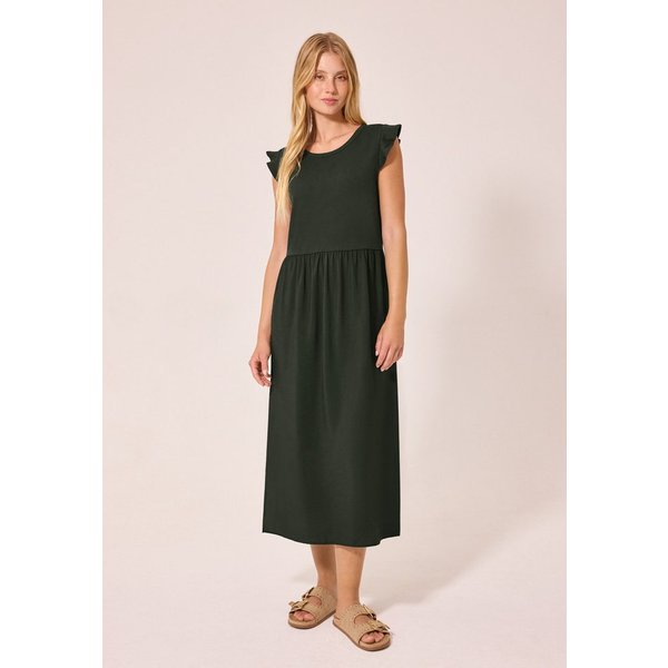 STREET ONE STUDIO Maxikleid mit Rundhalsausschnitt