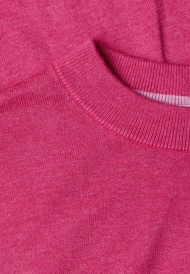 STREET ONE STUDIO Rundhalspullover aus softem Materialmix – Bild 5 von 5