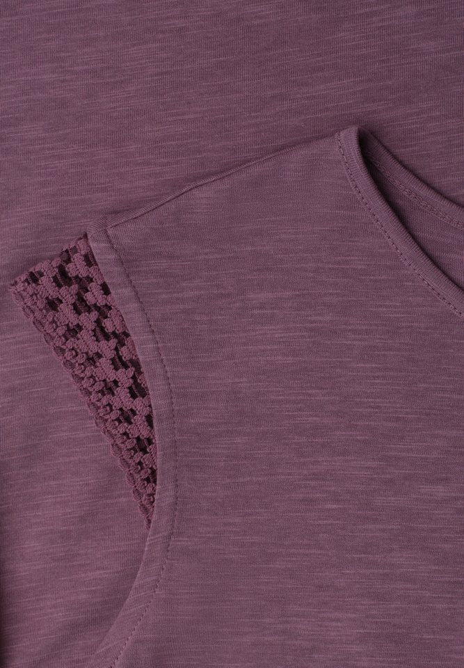 STREET ONE STUDIO Rundhalsshirt mit Häkel-Deko – Bild 5 von 5