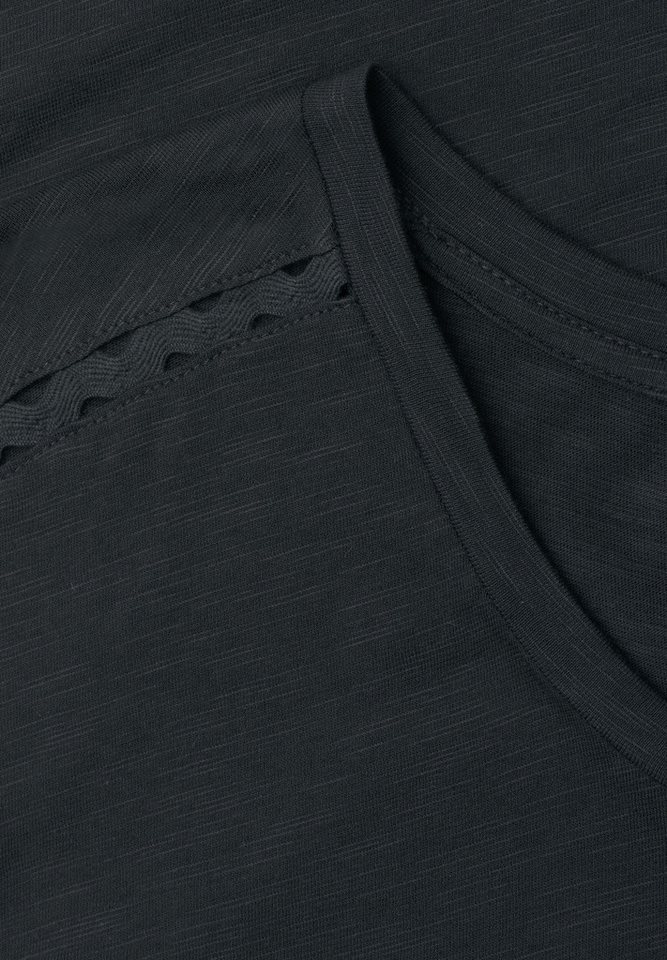 STREET ONE STUDIO Rundhalsshirt Rundhalsausschnitt – Bild 5 von 5