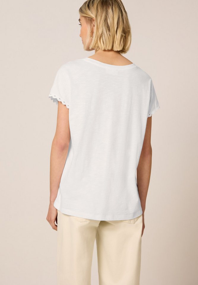 STREET ONE STUDIO Rundhalsshirt Rundhalsausschnitt – Bild 2 von 5