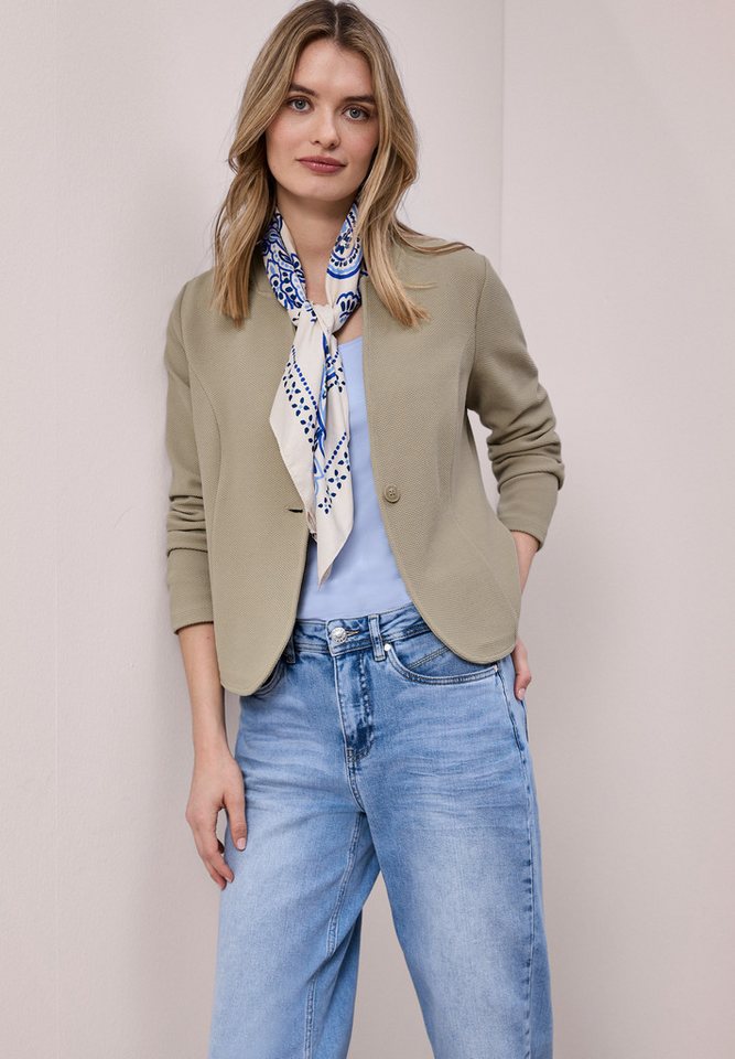STREET ONE Sweatblazer Jersey – Bild 2 von 5