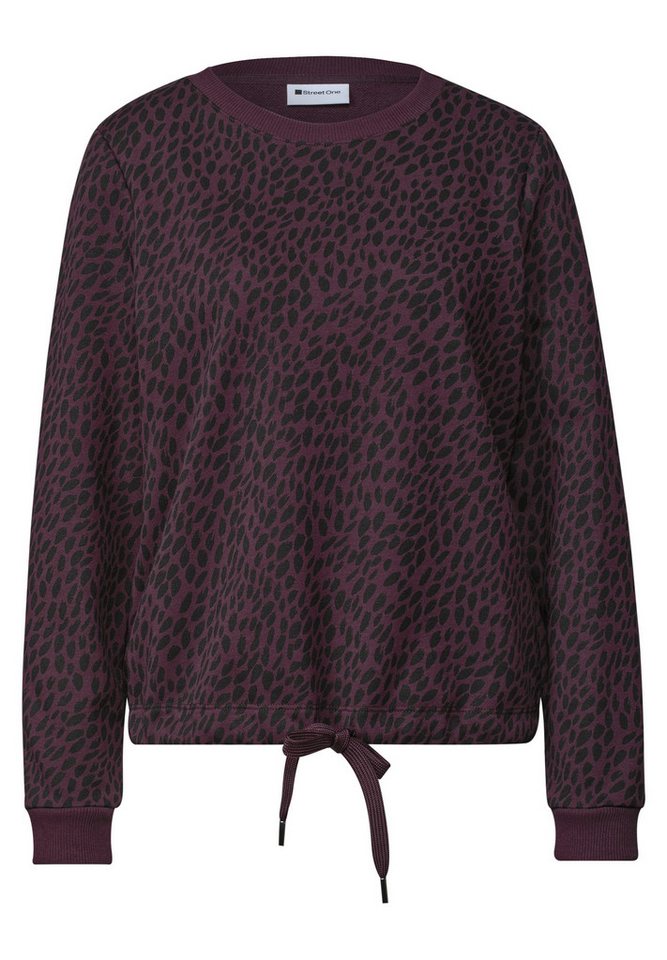 STREET ONE Sweatshirt mit Leomuster – Bild 4 von 5
