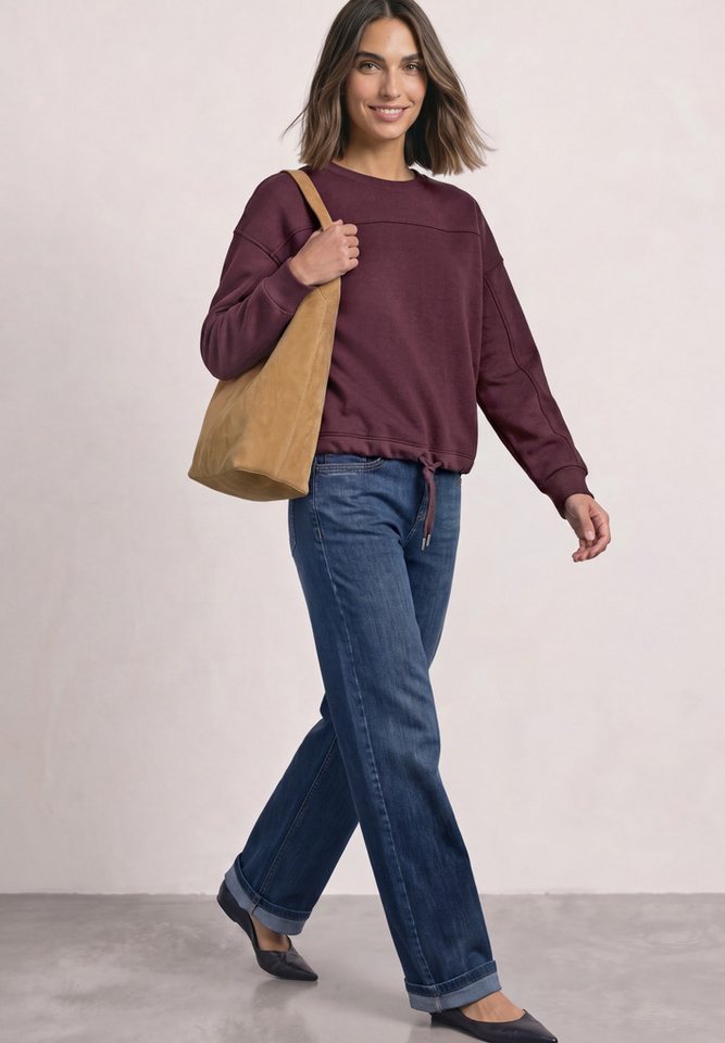STREET ONE Sweatshirt mit Rundhalsausschnitt – Bild 3 von 5