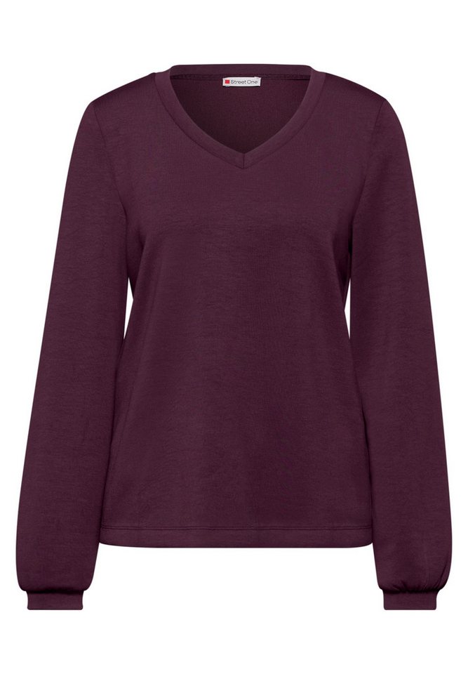 STREET ONE Sweatshirt mit V-Ausschnitt – Bild 5 von 5