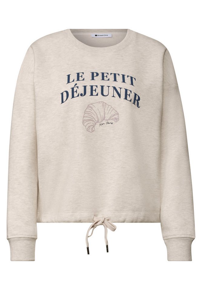 STREET ONE Sweatshirt mit Wording-Print – Bild 4 von 5