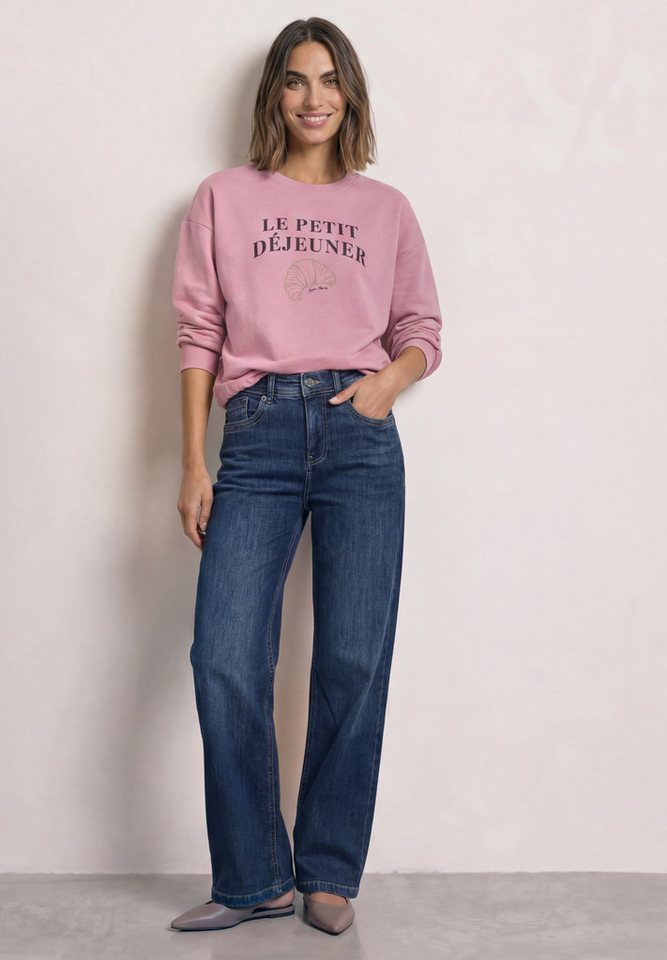 STREET ONE Sweatshirt mit Wording-Print – Bild 3 von 5