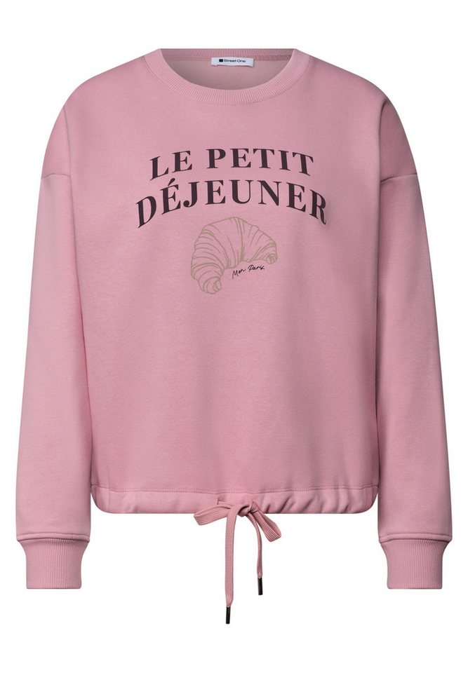 STREET ONE Sweatshirt mit Wording-Print – Bild 4 von 5