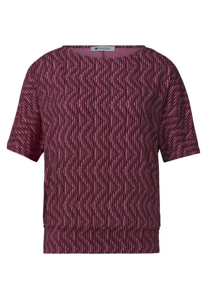 STREET ONE T-Shirt mit Elastikbund – Bild 4 von 5