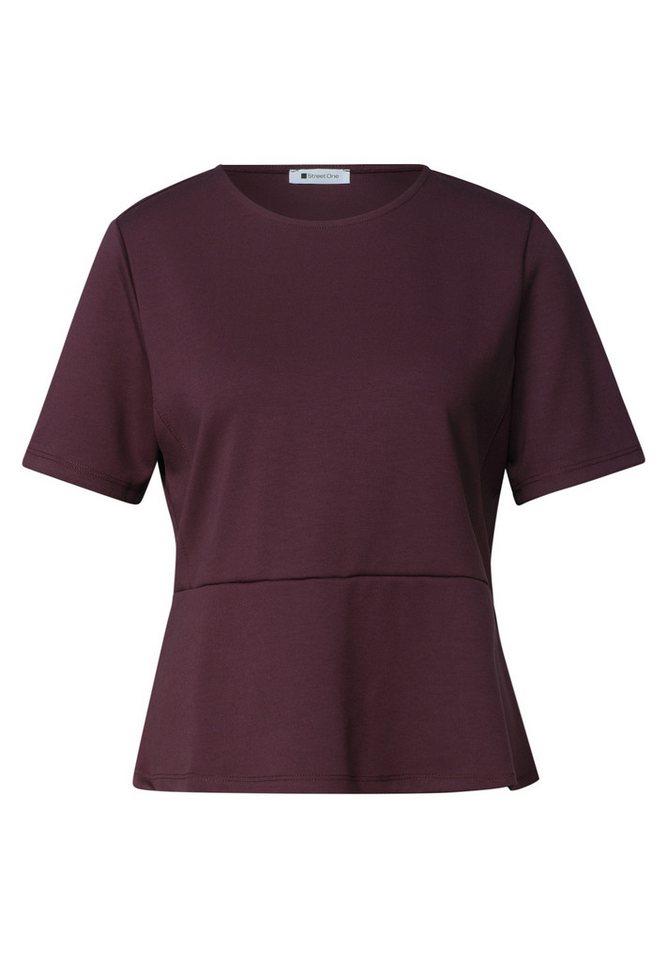 STREET ONE T-Shirt mit Rundhalsausschnitt – Bild 4 von 5