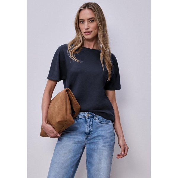 STREET ONE T-Shirt mit U-Boot-Ausschnitt