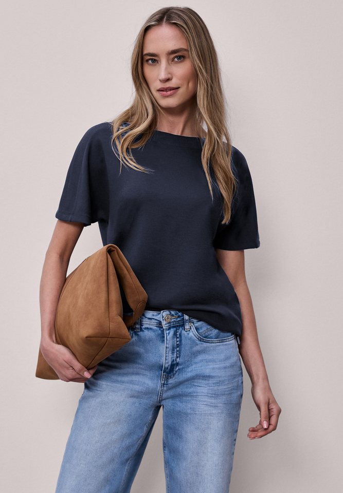 STREET ONE T-Shirt mit U-Boot-Ausschnitt – Bild 2 von 5