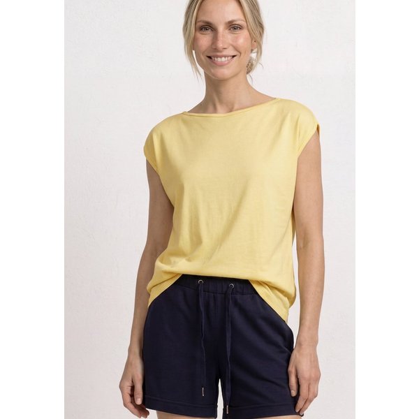 STREET ONE T-Shirt mit U-Boot-Ausschnitt